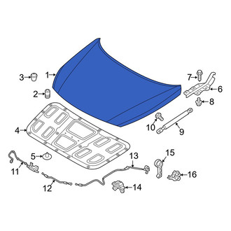 Hyundai OE - Front Hood Panel