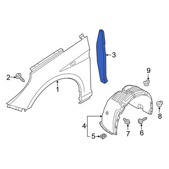 Hyundai OE - Front Right Fender Filler Panel