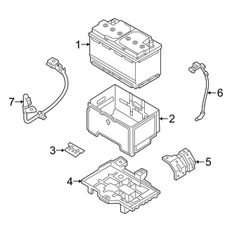 Hyundai OE - Electrical - Battery (Base / Eco / Limited / Limited 2.0T / SE / Sport / Sport 2.0T)