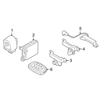 Hyundai OE - Electrical - Keyless Entry Components (Eco / Limited / Limited 2.0T / SE / SEL / Sport / Sport 2.0T)