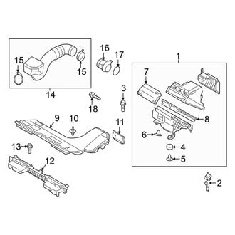 Hyundai OE - Engine / Transaxle - Air Intake