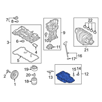 Hyundai OE - Engine Oil Pan