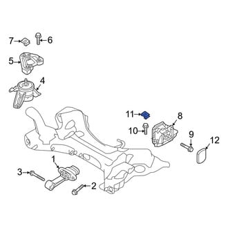 Hyundai OE - Front Engine Mount Nut