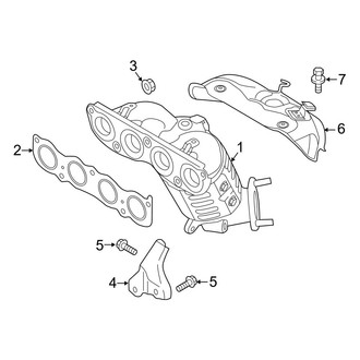 Hyundai OE - Exhaust System - Manifold