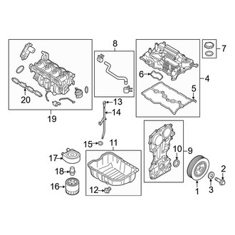 Hyundai OE - Engine / Transaxle - Engine Parts