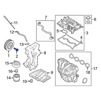 Hyundai OE - Engine Crankshaft Pulley Bolt