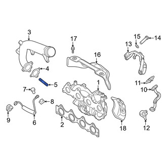 Hyundai OE - Turbocharger Stud