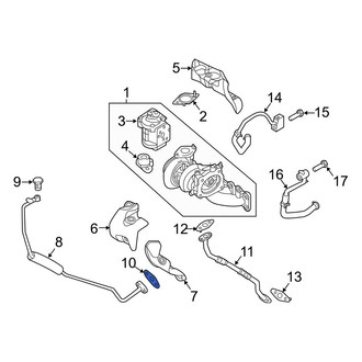 Hyundai OE - Turbocharger Oil Line Gasket