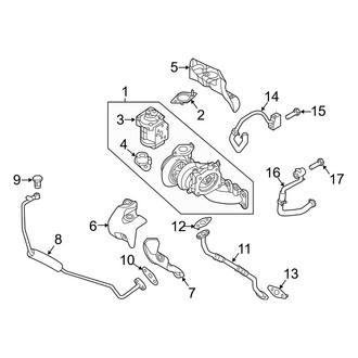 Hyundai OE - Engine / Transaxle - Turbocharger & Components (Limited 2.0T / Sport 2.0T)