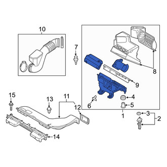 Hyundai OE - Air Filter and Housing Assembly