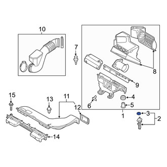 Hyundai OE - Air Filter Housing Insulator