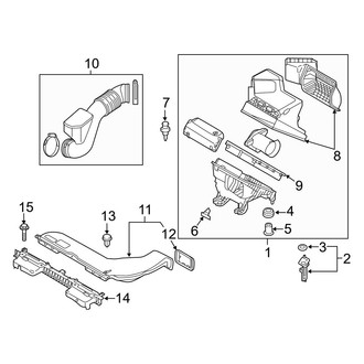 Hyundai OE - Engine / Transaxle - Air Intake (2.4L)
