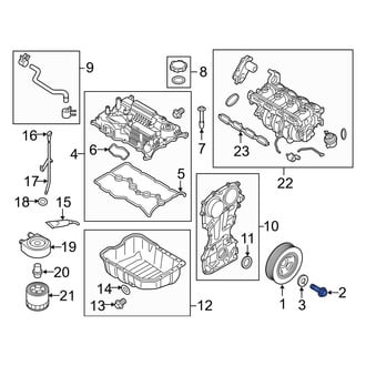 Hyundai OE - Engine Crankshaft Pulley Bolt