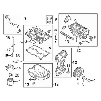 Hyundai OE - Engine / Transaxle - Engine Parts (2.4L)