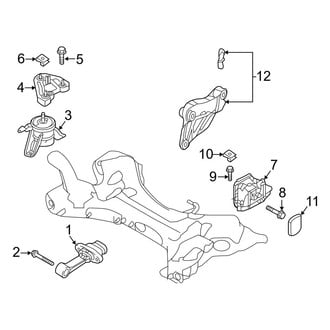 Hyundai OE - Engine / Transaxle - Engine & Transmission Mounting (2.4L)