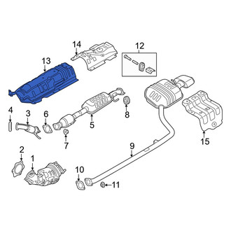 Hyundai OE - Front Floor Pan Heat Shield