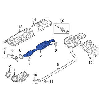Hyundai OE - Exhaust Muffler
