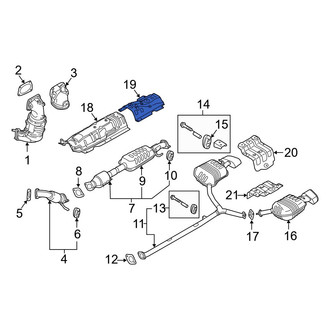 Hyundai OE - Center Floor Pan Heat Shield