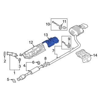 Hyundai OE - Center Floor Pan Heat Shield