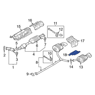 Hyundai OE - Rear Left Floor Pan Heat Shield