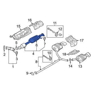 Hyundai OE - Exhaust Muffler
