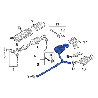 Hyundai OE - Exhaust Muffler