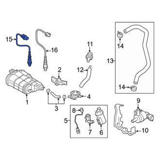 Hyundai OE - Rear Oxygen Sensor