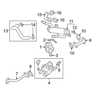 Hyundai OE - Emission System - Emission Components (EGR and Cooler), (FULL HYBRID EV-GAS (FHEV) / PLUG-IN HYBRID EV-GAS (PHEV))