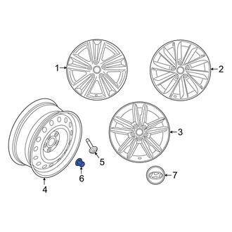 Hyundai OE - Wheel Lug Nut
