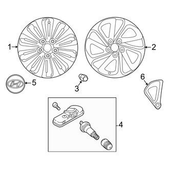 Hyundai OE - Wheels (Hybrid / Hybrid Limited / Plug-In Hybrid / Plug-In Hybrid Limited)