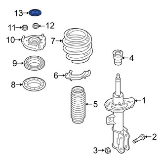 Hyundai OE - Suspension Strut Mount Cap
