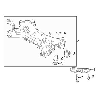 Hyundai OE - Front Suspension - Suspension Mounting (Base / Eco / Limited / Limited 2.0T / SE / Sport / Sport 2.0T)
