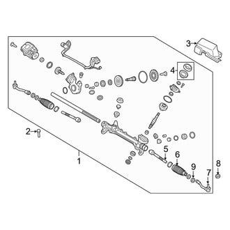 Hyundai OE - Steering Gear & Linkage (With Sport Steering)