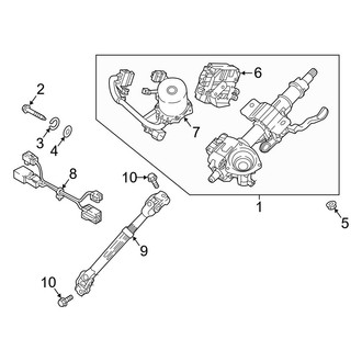 Hyundai OE - Steering Column Assembly (Hybrid / Hybrid Limited / Plug-In Hybrid / Plug-In Hybrid Limited)