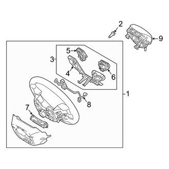 Hyundai OE - Steering Wheel & Trim (Hybrid / Hybrid Limited / Plug-In Hybrid / Plug-In Hybrid Limited)