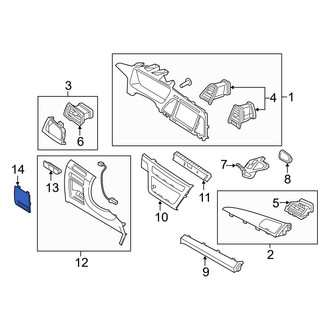Hyundai OE - Fuse Box Cover
