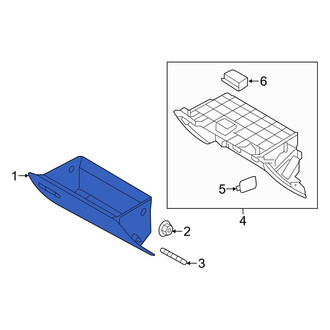 Hyundai OE - Front Glove Box Door