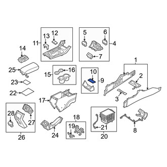 Hyundai OE - Console Mat