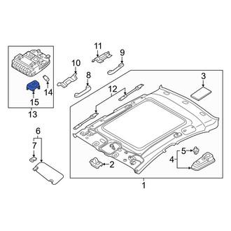 Hyundai OE - Sunroof Switch