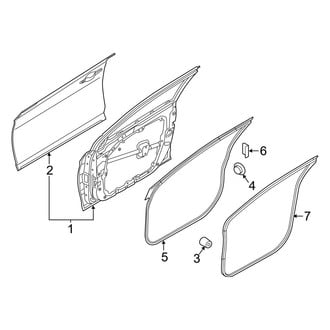 Hyundai OE - Front Door - Door & Components
