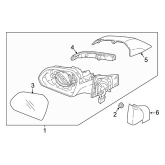 Hyundai OE - Front Door - Outside Mirrors (Hybrid Limited / Hybrid SE / Plug-In Hybrid / Plug-In Hybrid Limited)