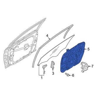 Hyundai OE - Front Left Door Panel Carrier