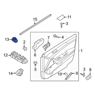 Hyundai OE - Door Mirror Switch