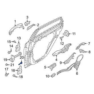 Hyundai OE - Door Check Bolt