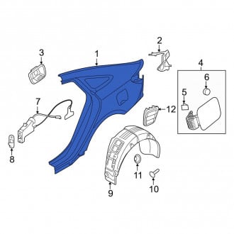 Hyundai Sonata Replacement Quarter Panels | CARiD