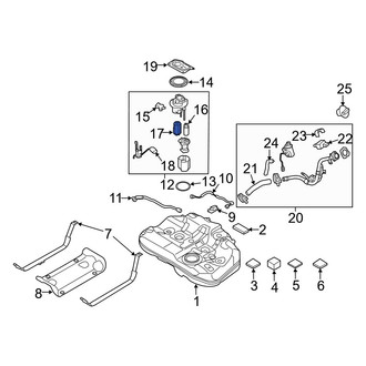 Hyundai OE - Fuel Pump Filter