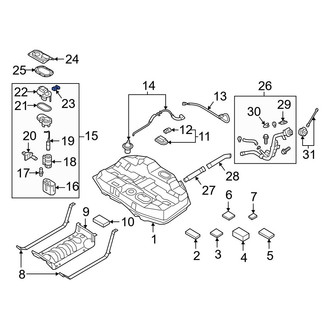 Hyundai OE - Fuel Pressure Sensor