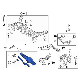 Hyundai OE - Front Left Suspension Control Arm