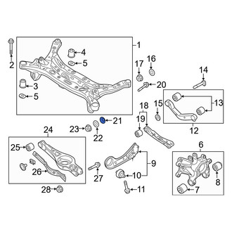 Hyundai OE - Lateral Arm Washer