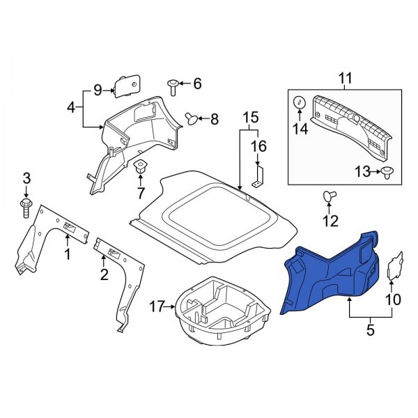 Trunk Trim Panel